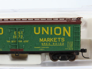 N Scale Atlas 41407 QREX Grand Union Food Markets 40' Woodside Reefer #90103