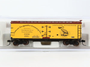 N Scale Atlas 41507 FCKX Pelican Brand Farmer's Co-op 40' Reefer #6301