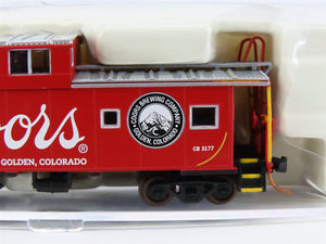 N Scale Atlas NSC-ATL07-03 CB Coors Brewing Company Cupola Caboose #3177