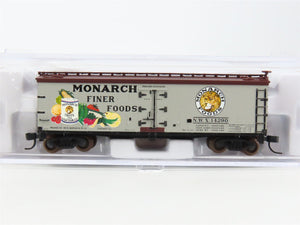 N Scale Atlas 41490 NWX Monarch Foods 40' Wood Reefer #14290