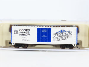 N Atlas NSC-ATL07-09 CB Coors Brewing Keystone Light Plug Door Box Car #6477