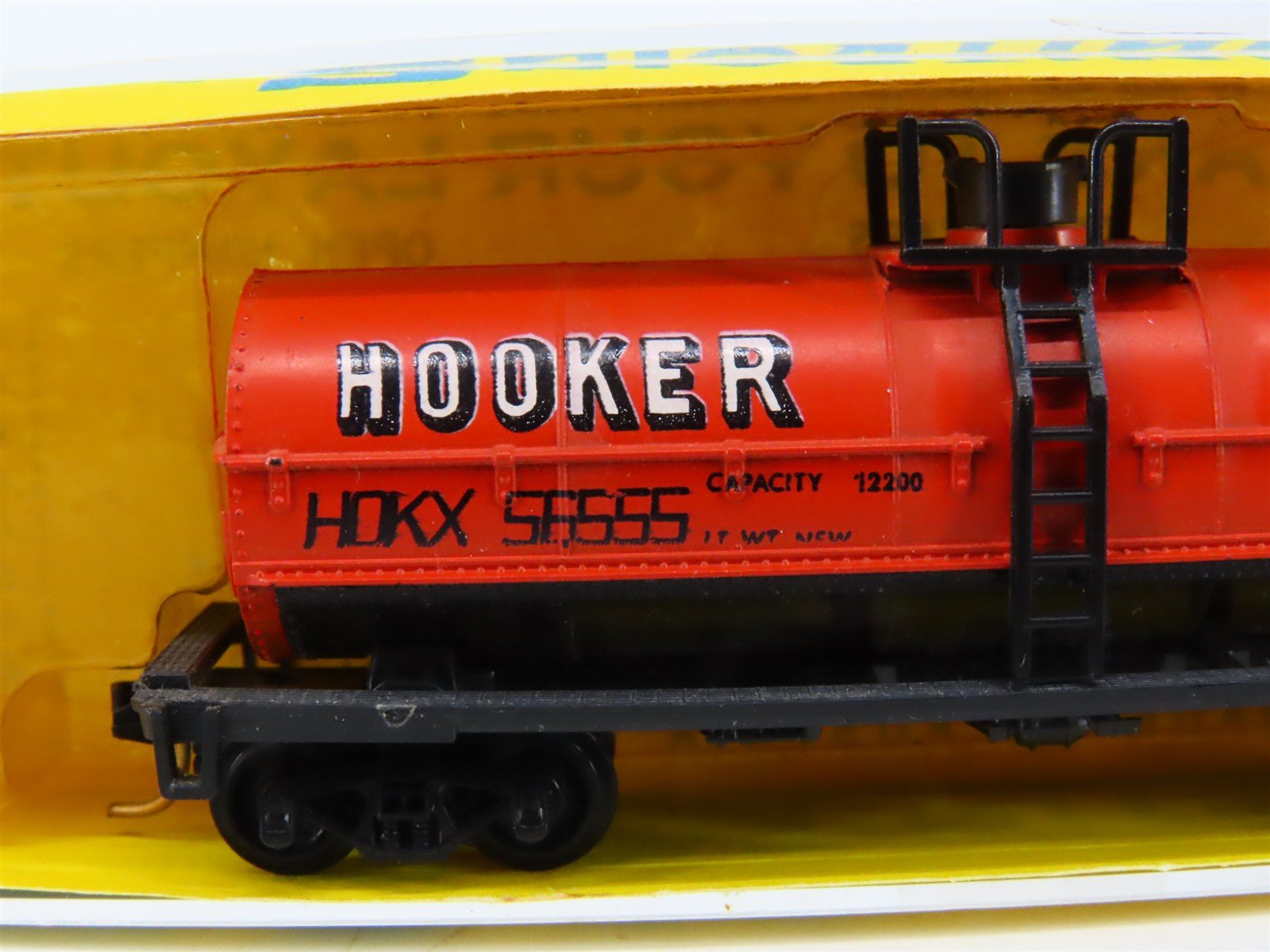 N Scale AHM Minitrains 4342 HOKX Hooker Chemicals Plastics Tank Car #56555