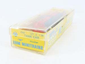 N Scale AHM Minitrains 4342 HOKX Hooker Chemicals Plastics Tank Car #56555