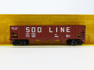N Scale AHM Minitrains 4363 SOO Line 4-Bay Open Hopper #4709