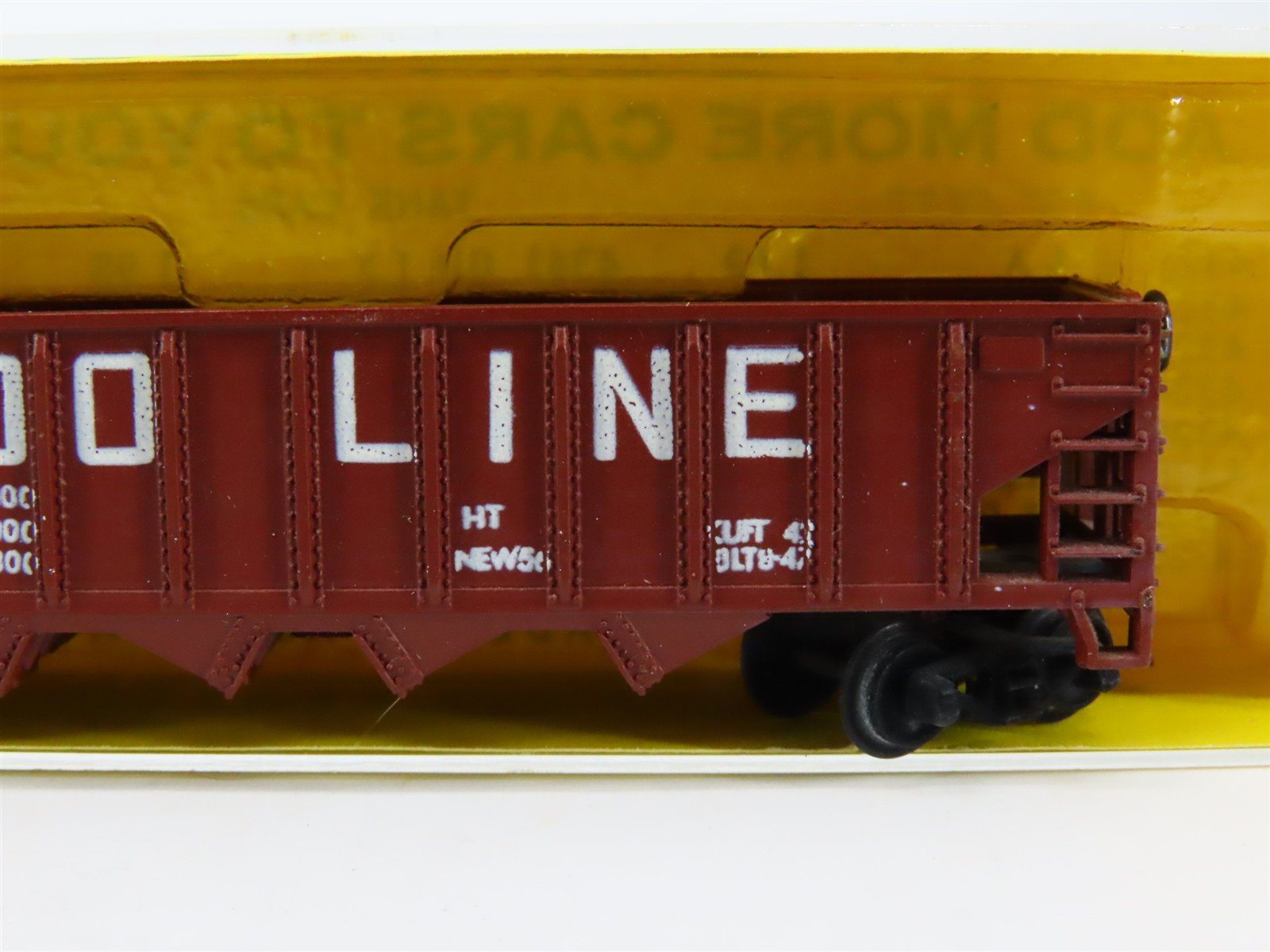 N Scale AHM Minitrains 4363 SOO Line 4-Bay Open Hopper #4709