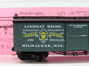 N Scale Roundhouse 8754 CM&SP Lindsay Brothers 36' Billboard Box Car #48268