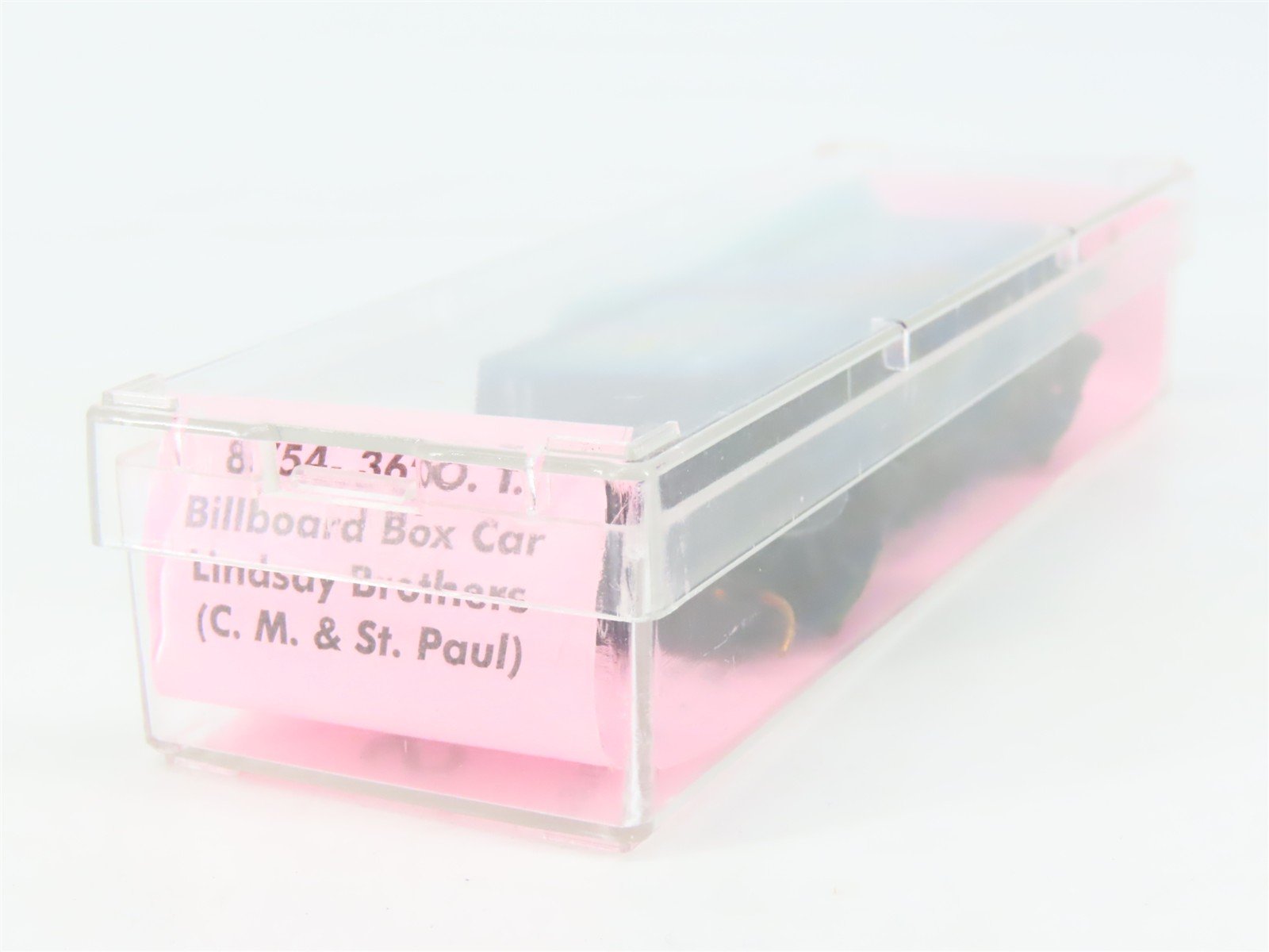 N Scale Roundhouse 8754 CM&SP Lindsay Brothers 36' Billboard Box Car #48268