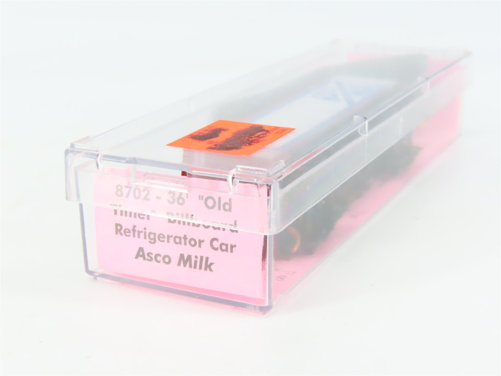 N Scale Roundhouse 8702 AMSX Asco Milk Old Timer Billboard Reefer #12006