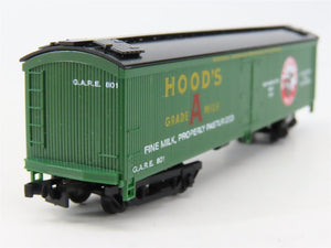 N Scale Roundhouse 8278 GARE Hood's Grade A Milk 50' Express Reefer #801