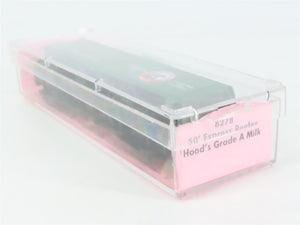 N Scale Roundhouse 8278 GARE Hood's Grade A Milk 50' Express Reefer #801