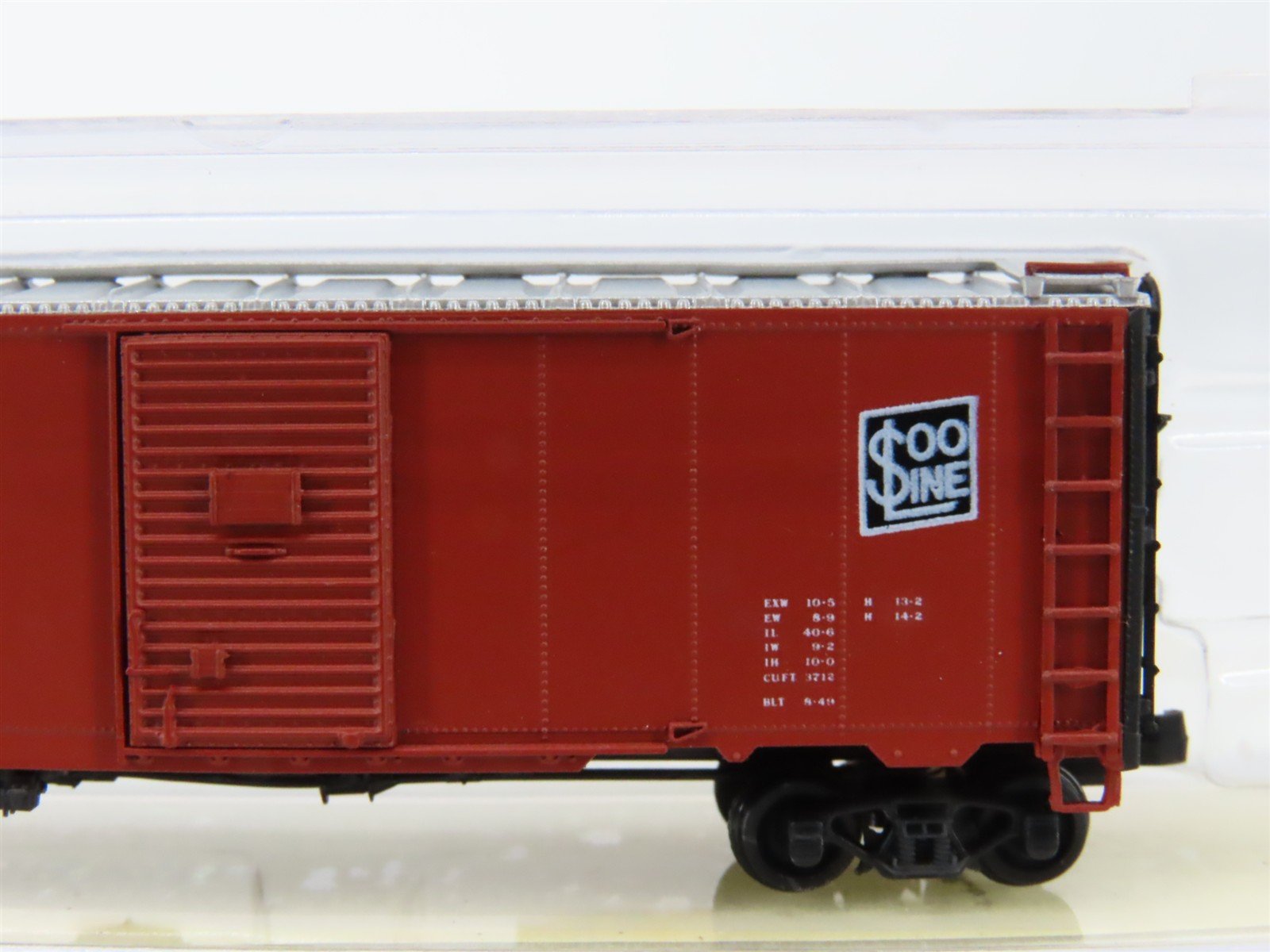 N Scale InterMountain 65728-05 SOO Line 40' Single Door Box Car #136084
