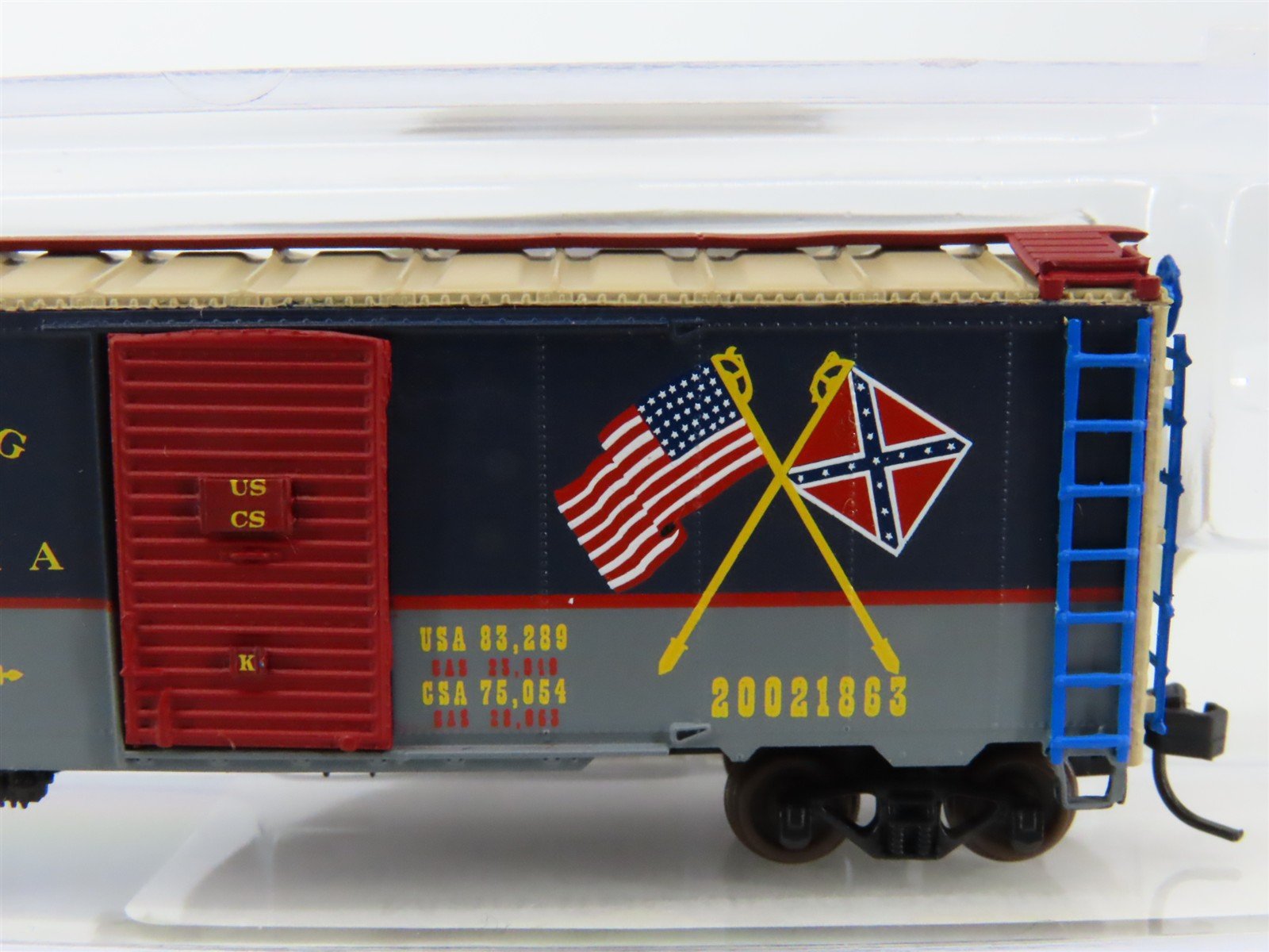 N Scale Adams County Co. K. Productions Gettysburg 40' Box Car #20021863
