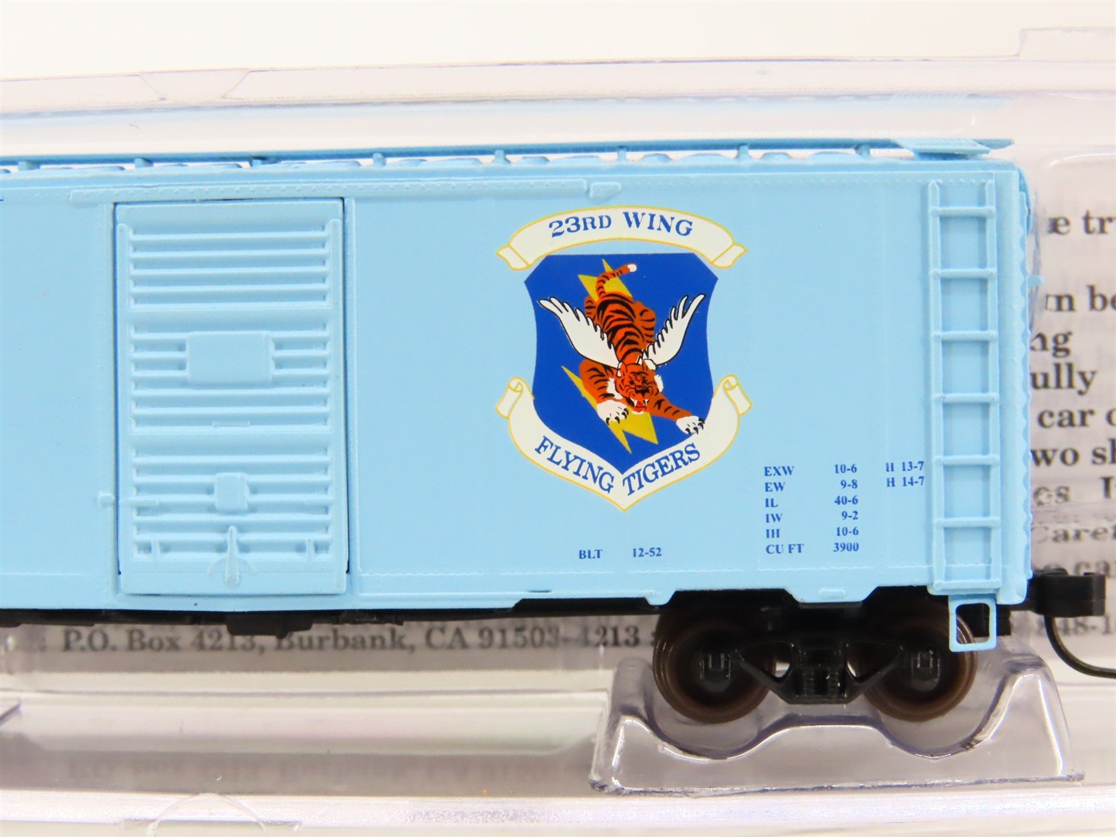 N Scale Deluxe Innovations USAF US Air Force Military Honors Box Car #12171941
