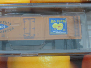 The N Scale Collector NSC California Fruit Express Reefers Set of 4 - Sealed