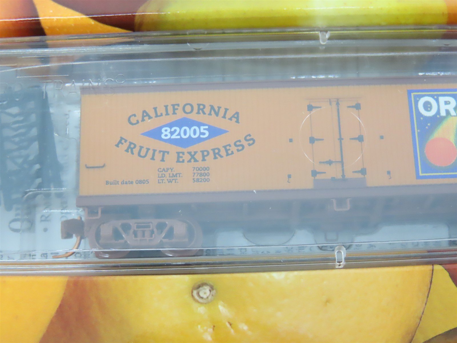 The N Scale Collector NSC California Fruit Express Reefers Set of 4 - Sealed