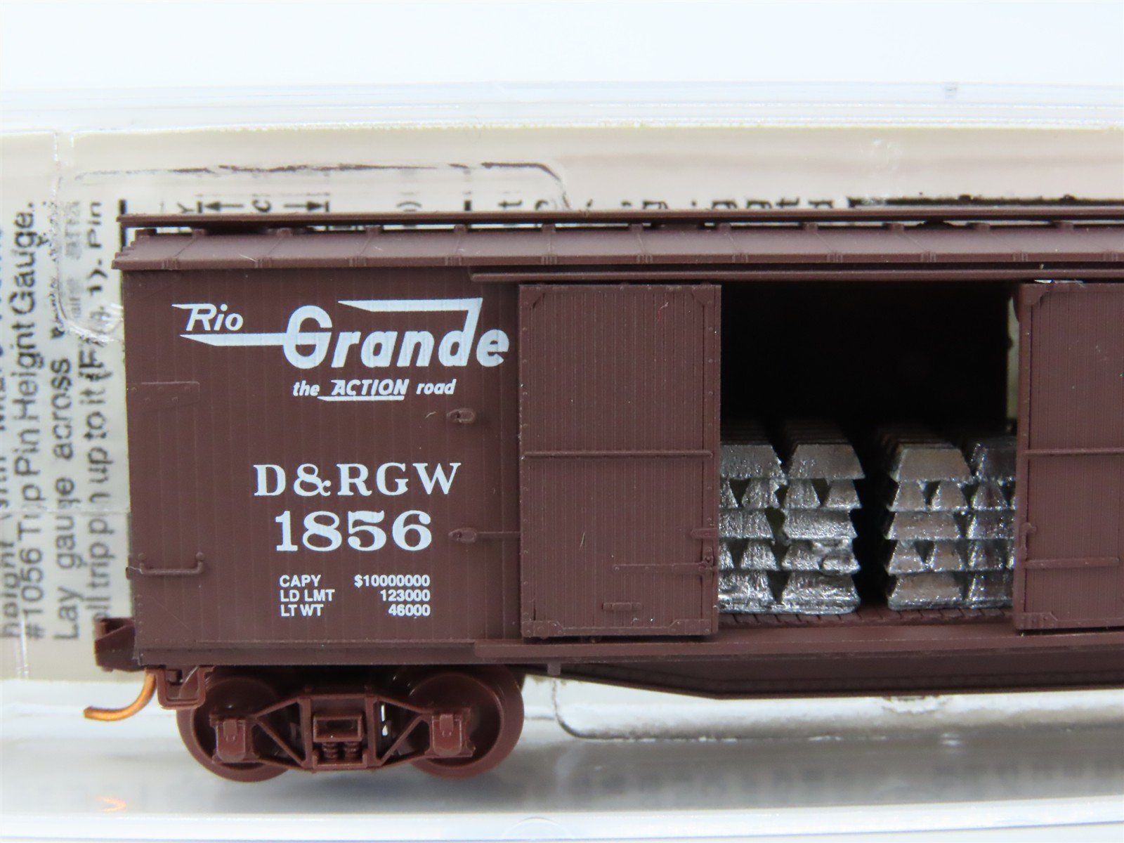 N Scale Micro-Trains MTL NSC 06-96 D&RGW Colorado Silver Mines Box Car #1856