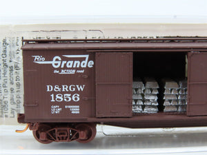 N Scale Micro-Trains MTL NSC 06-96 D&RGW Colorado Silver Mines Box Car #1856