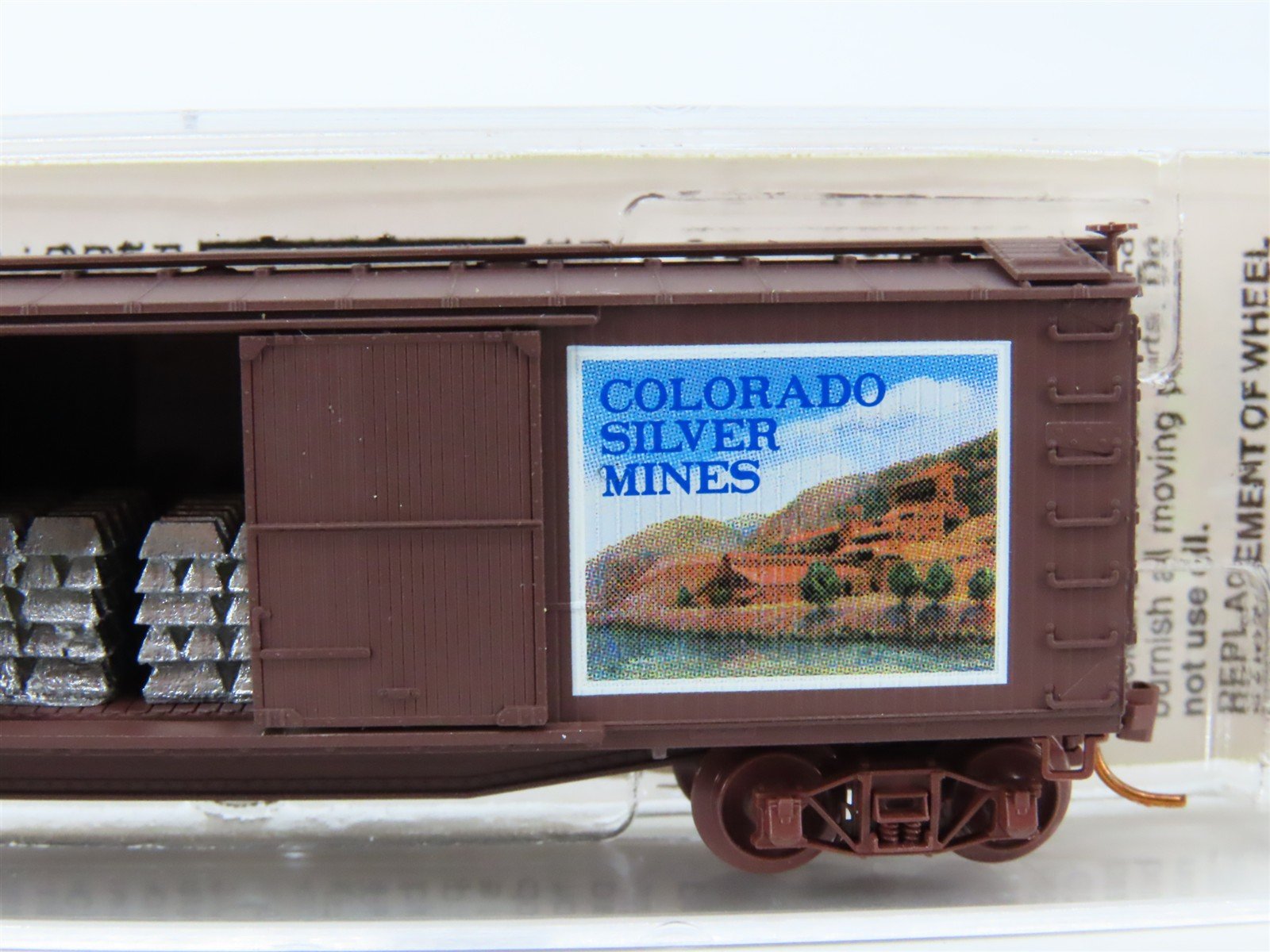 N Scale Micro-Trains MTL NSC 06-96 D&RGW Colorado Silver Mines Box Car #1856