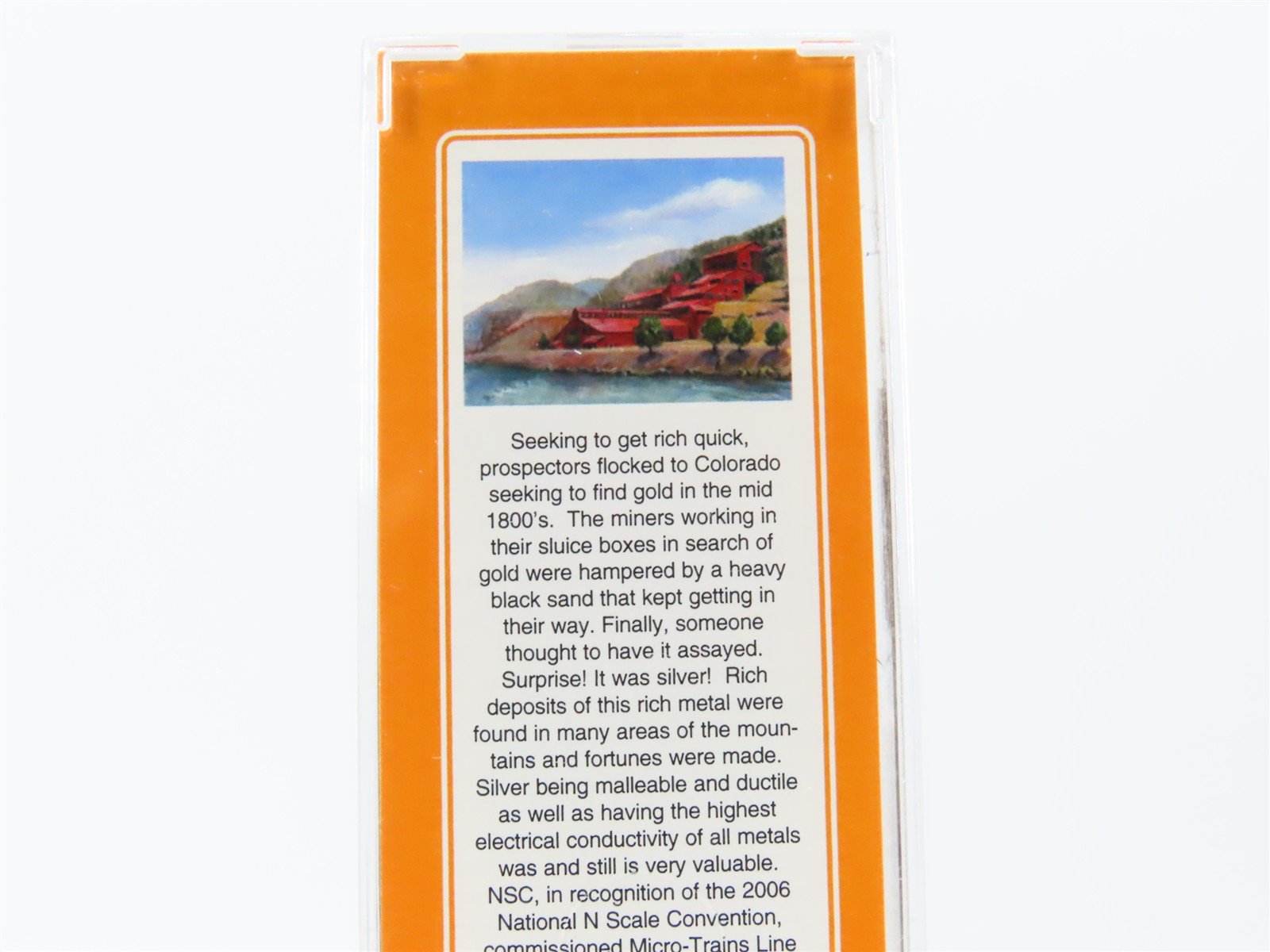 N Scale Micro-Trains MTL NSC 06-96 D&RGW Colorado Silver Mines Box Car #1856