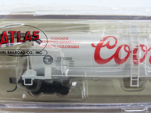 N Scale Atlas NSC CB Coors Brewing Company Tank Cars 4-Pack Sealed