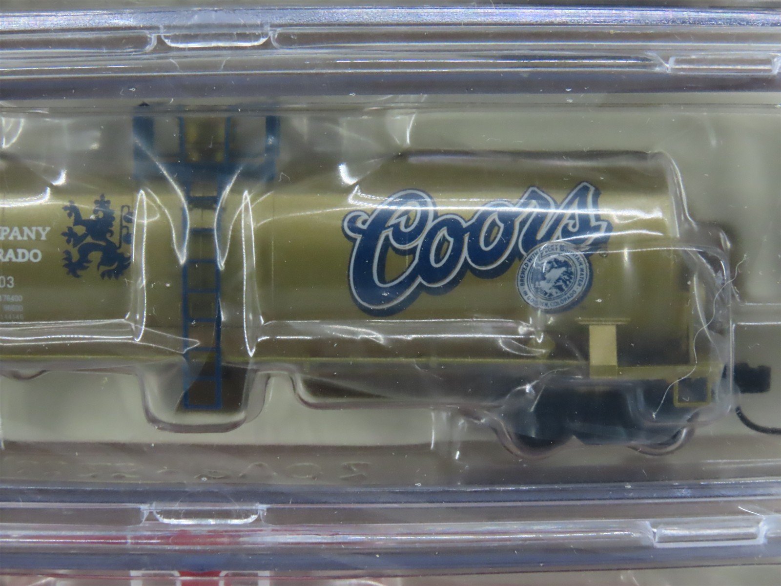 N Scale Atlas NSC CB Coors Brewing Company Tank Cars 4-Pack Sealed
