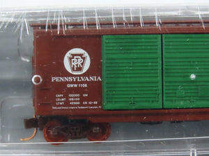 N Scale Micro-Trains MTL NSE 11-06 PRR Gruber Box Car & Flat Car 2-Pack Sealed