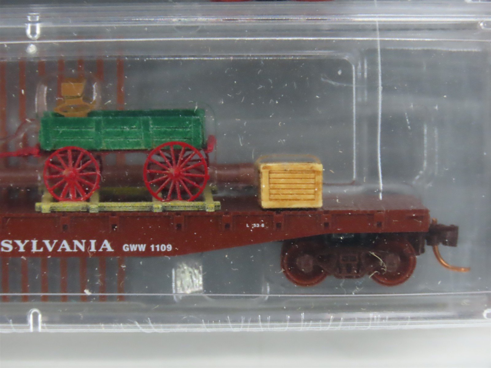 N Scale Micro-Trains MTL NSE 11-06 PRR Gruber Box Car & Flat Car 2-Pack Sealed