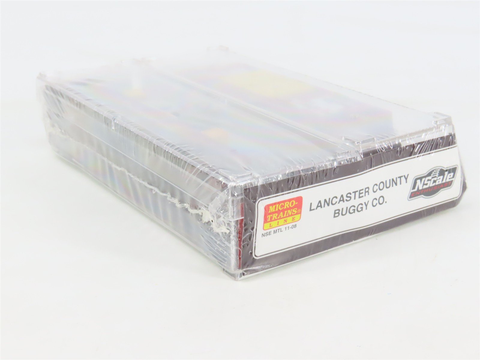 N Micro-Trains MTL NSE PRR Lancaster County Buggy Co. Box Car & Flat Car 2-Pack