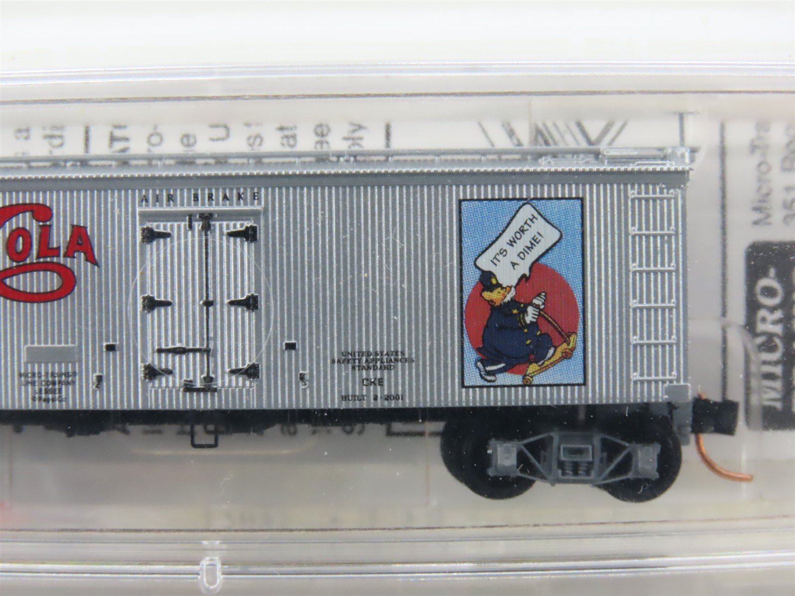 N Scale Micro-Trains MTL 58572 PCEX Pepsi-Cola 36' Ice Reefer 2-Pack Sealed