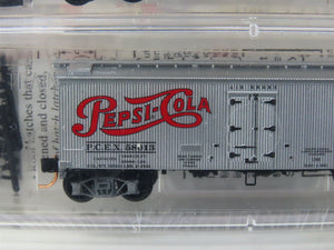 N Scale Micro-Trains MTL 58572 PCEX Pepsi-Cola 36' Ice Reefer 2-Pack Sealed