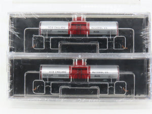 N Micro-Trains MTL NSC 07-46 NEAX New England Alcohol Co. Tank Car 2-Pack Sealed