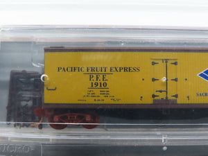 N Scale Micro-Trains MTL NSE 15-117 PFE Blue Diamond Reefer 2-Pack Sealed