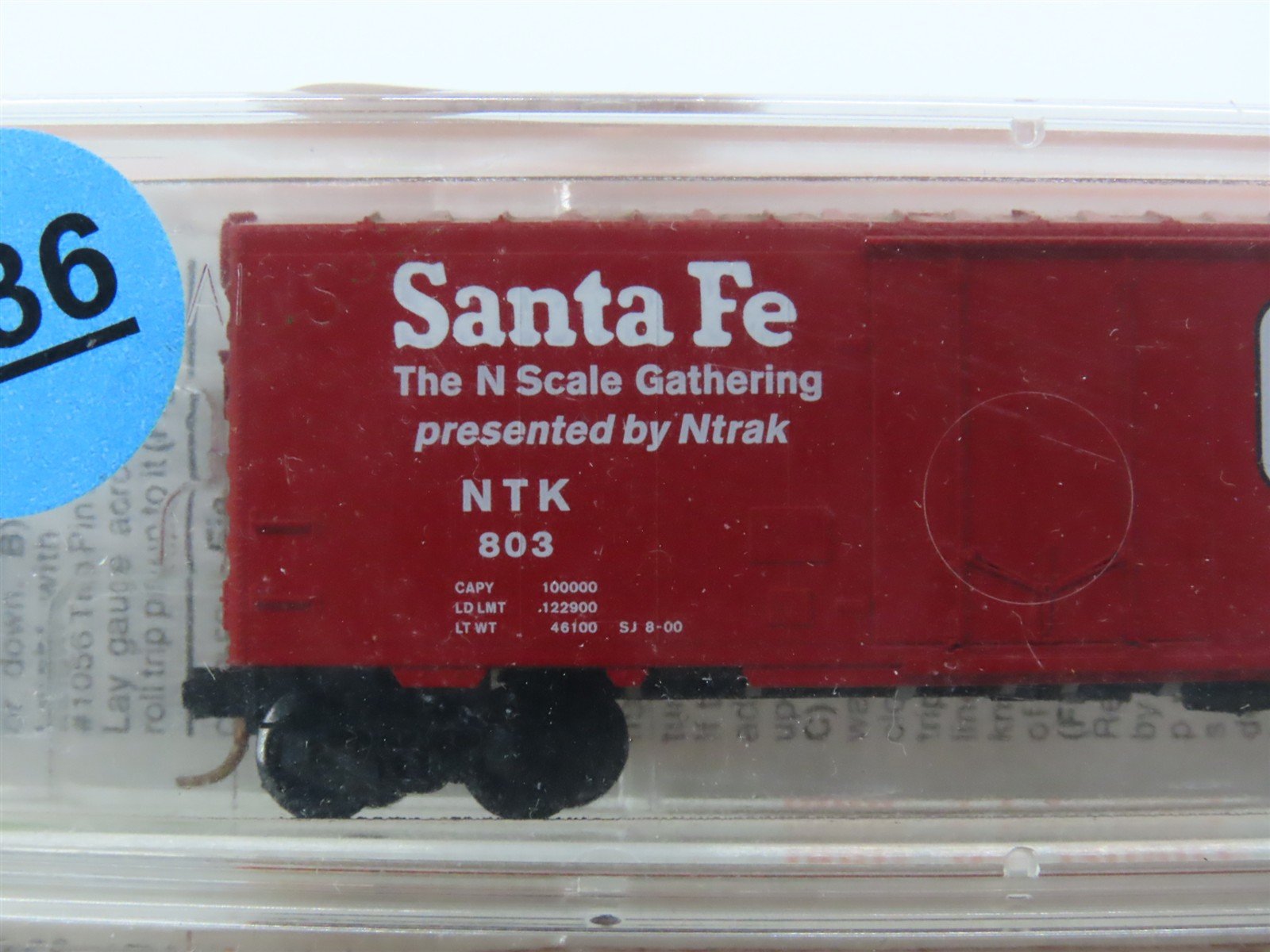 N Micro-Trains MTL Ntrak West Convention N2K In San Jose Box Cars 4-Pack Sealed