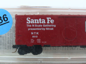 N Micro-Trains MTL Ntrak West Convention N2K In San Jose Box Cars 4-Pack Sealed