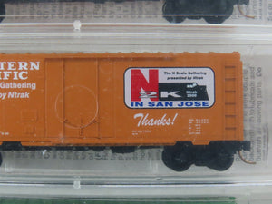 N Micro-Trains MTL Ntrak West Convention N2K In San Jose Box Cars 4-Pack Sealed