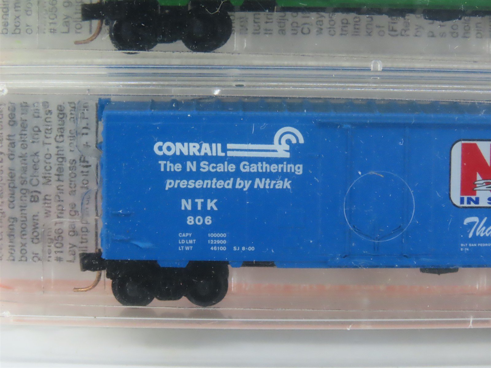 N Micro-Trains MTL Ntrak West Convention N2K In San Jose Box Cars 4-Pack Sealed