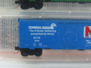 N Micro-Trains MTL Ntrak West Convention N2K In San Jose Box Cars 4-Pack Sealed
