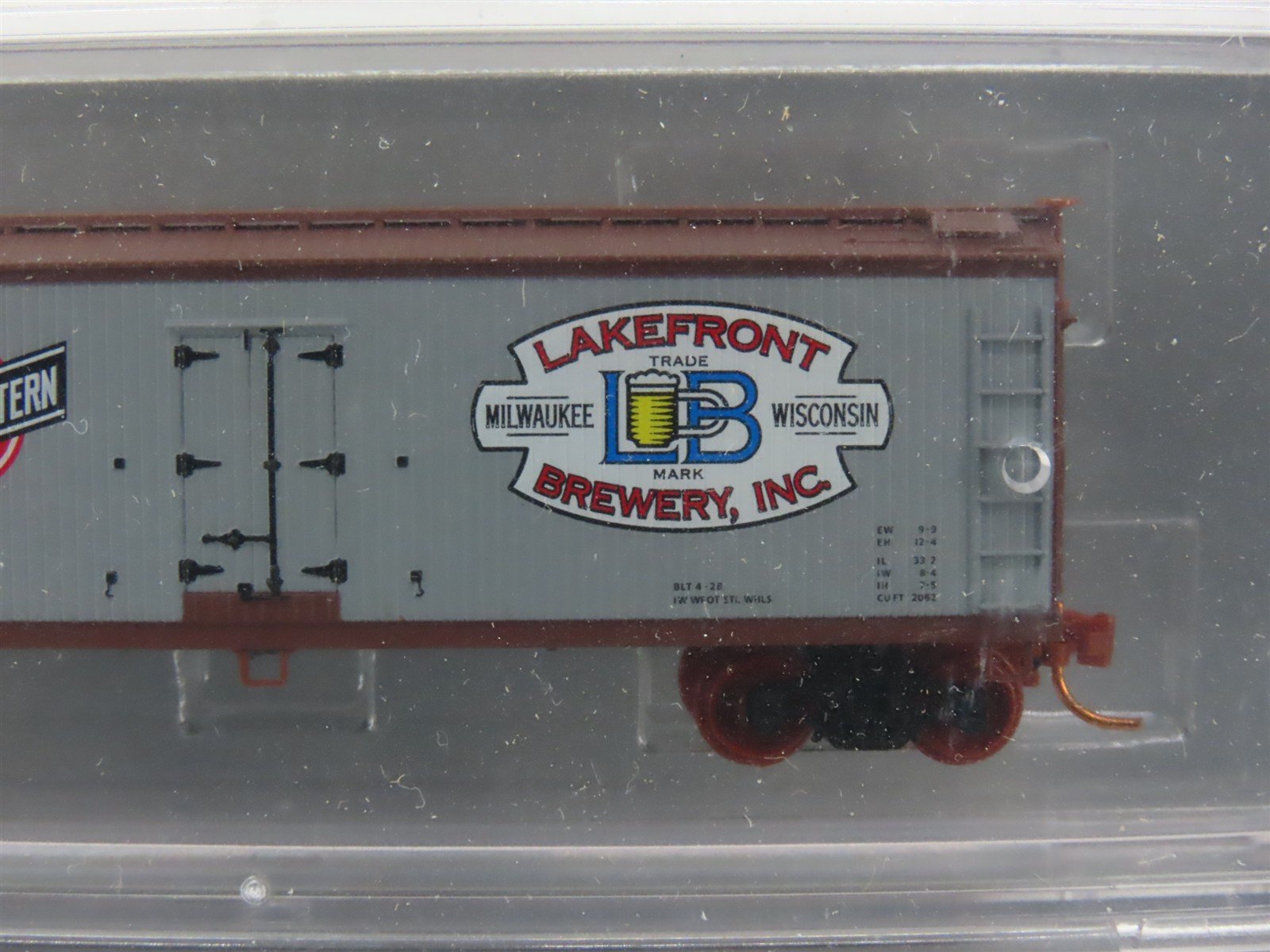 N Micro-Trains MTL NSE 13-109 CNW/MILW Lakefront Brewery Reefers 2-Pack Sealed