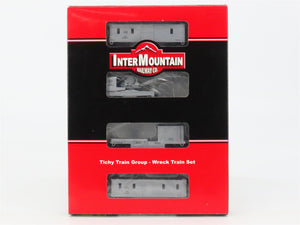 N Scale InterMountain T650408-01* UP Union Pacific Tichy Wreck Train Set of 4