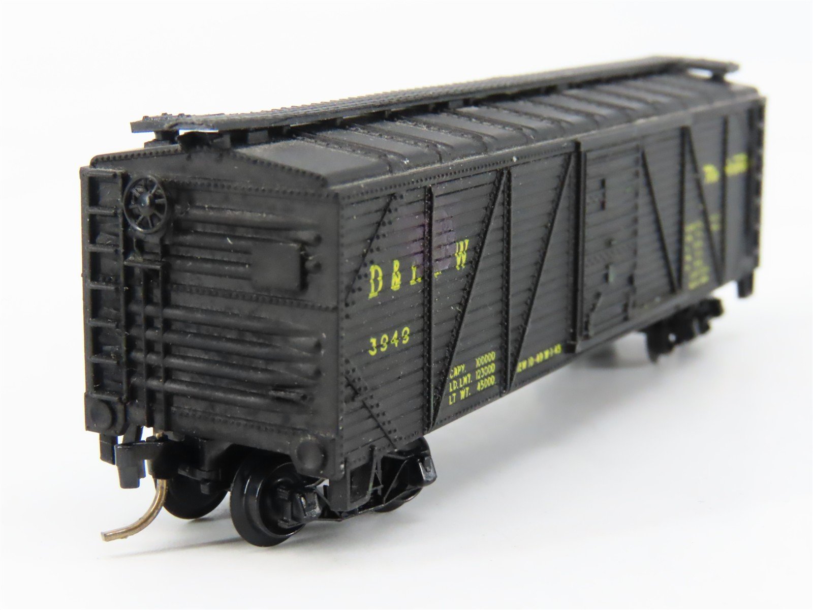 N Scale Bachmann 53-1000-69 D&RGW Rio Grande Railroad 41' Steel Box Car #3949