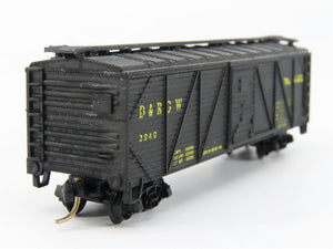 N Scale Bachmann 53-1000-69 D&RGW Rio Grande Railroad 41' Steel Box Car #3949