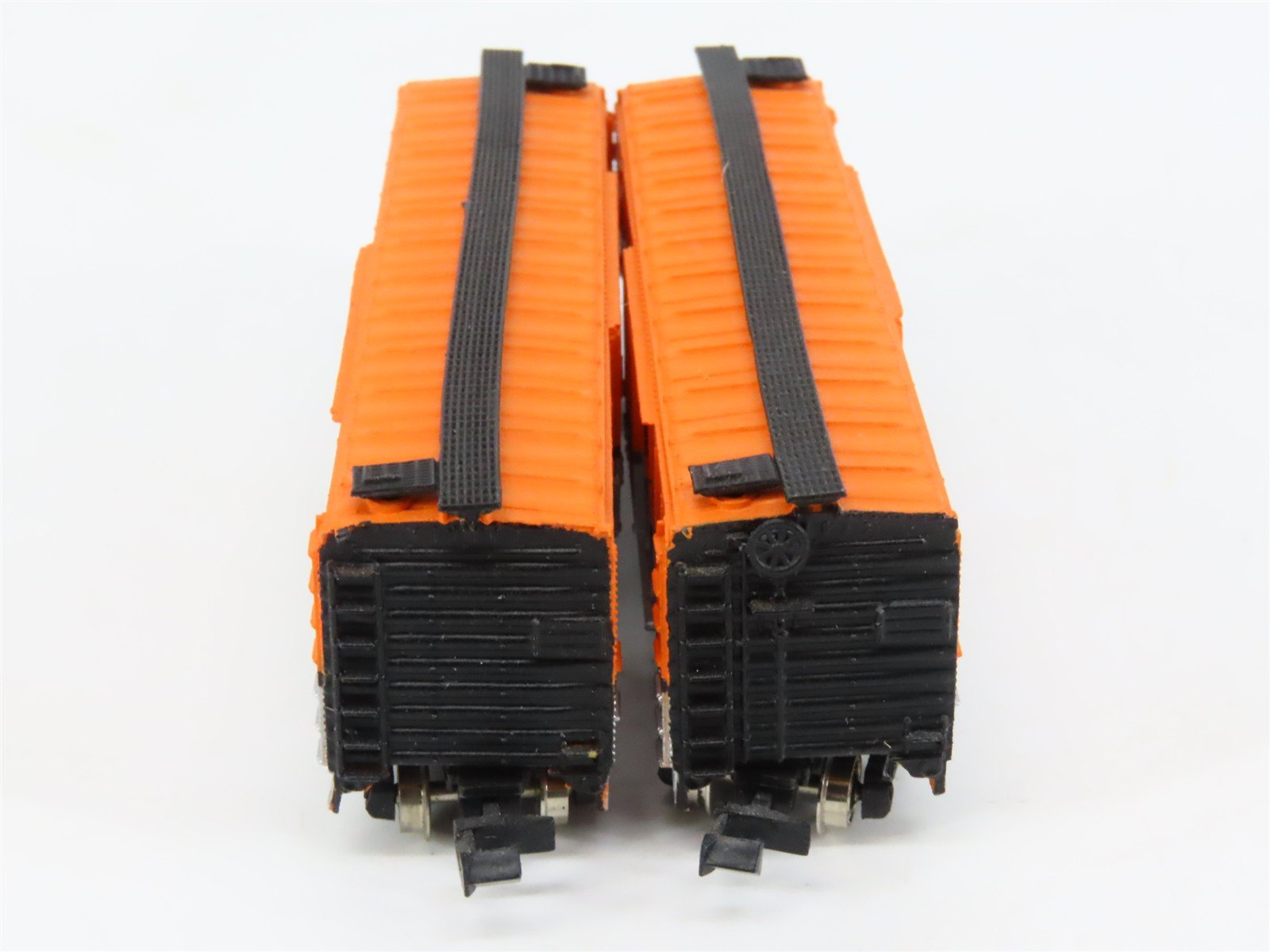 LOT of 2 N Scale Bachmann 53-1000-69 D&RGW Rio Grande 41' Steel Box Car #60066