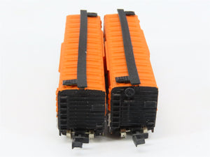 LOT of 2 N Scale Bachmann 53-1000-69 D&RGW Rio Grande 41' Steel Box Car #60066
