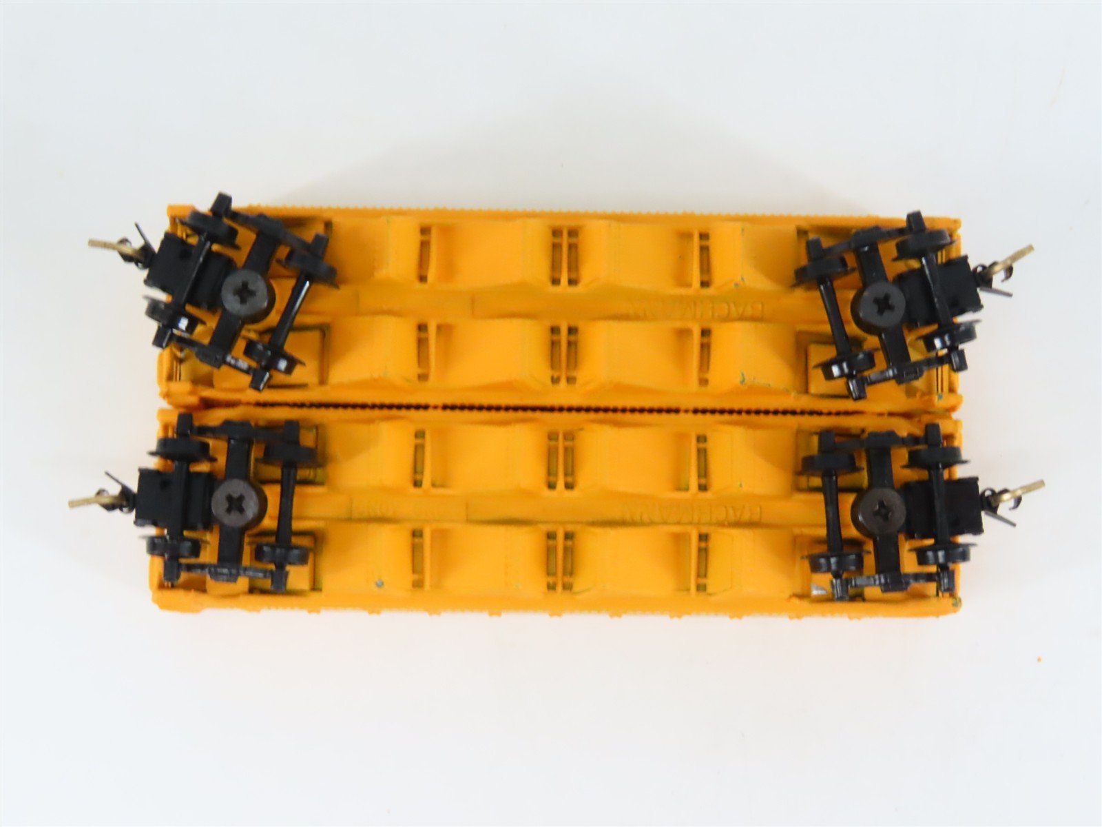 LOT of 2 N Scale Bachmann 53-1033-88 PSL Peabody Short Line 4-Bay Hopper #6687