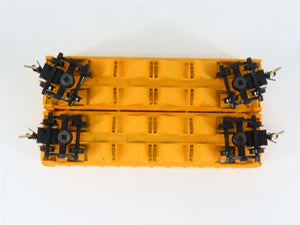LOT of 2 N Scale Bachmann 53-1033-88 PSL Peabody Short Line 4-Bay Hopper #6687