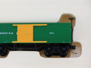 LOT of 3 N Bachmann Old Timers CPRR Central Pacific Caboose, Box Car, & Gondola