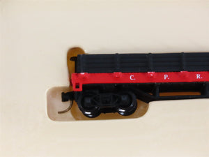LOT of 3 N Bachmann Old Timers CPRR Central Pacific Caboose, Box Car, & Gondola