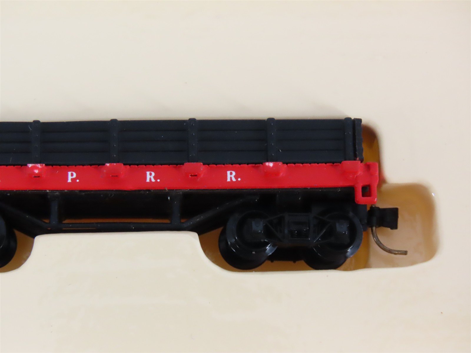 LOT of 3 N Bachmann Old Timers CPRR Central Pacific Caboose, Box Car, & Gondola