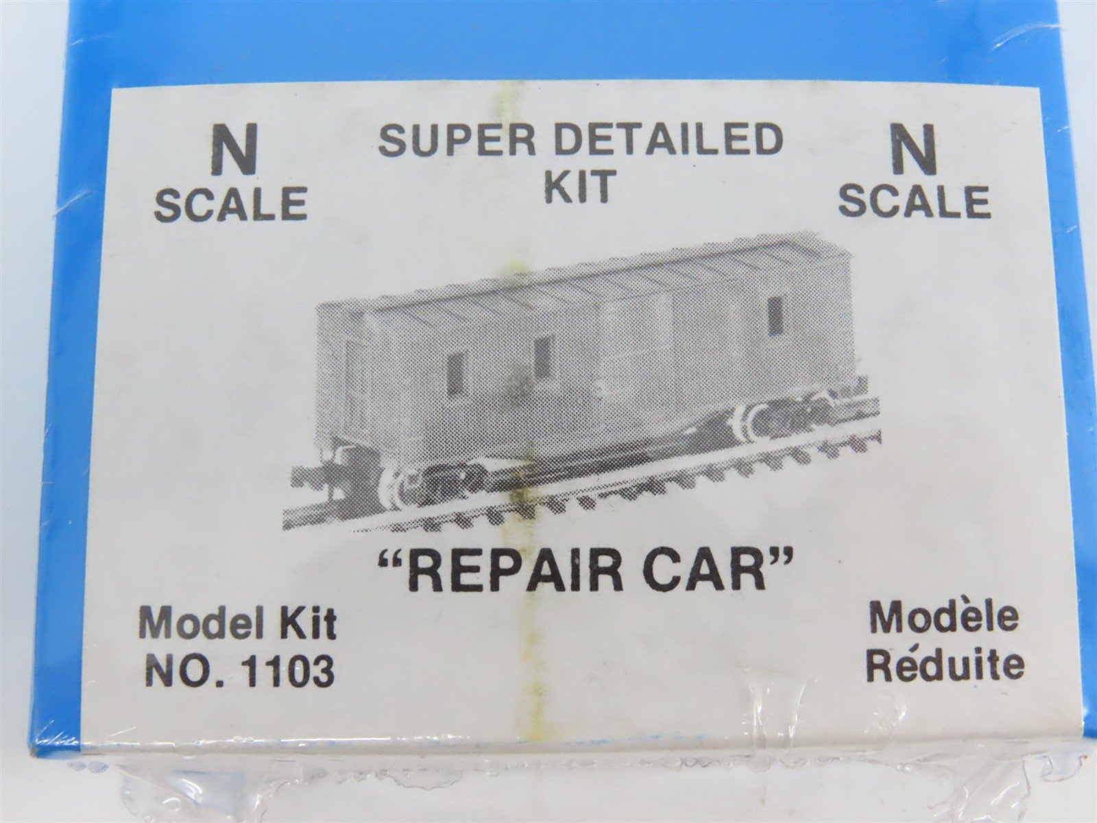 N Scale Dimi-Trains Kit 1103 Undecorated Repair Car - Sealed
