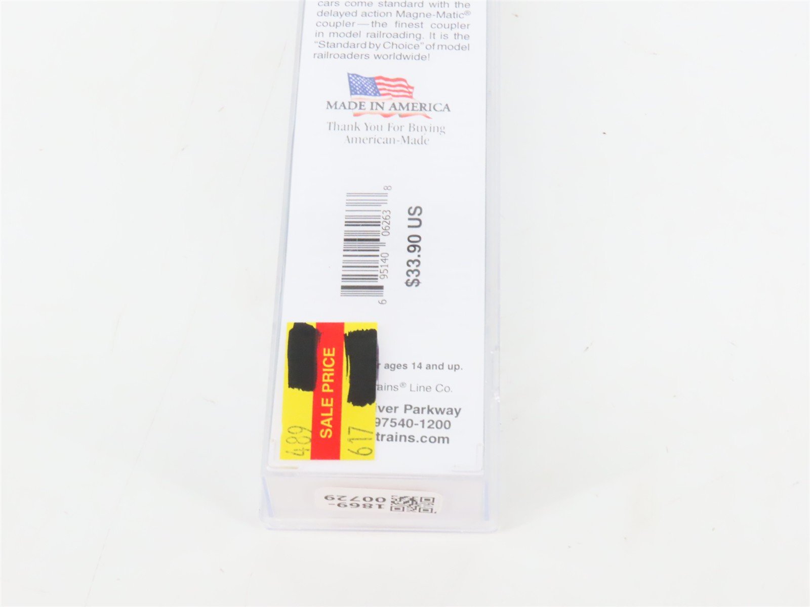 N Micro-Trains MTL 14800060 UP Union Pacific 70' HW Baggage Passenger Car #2267